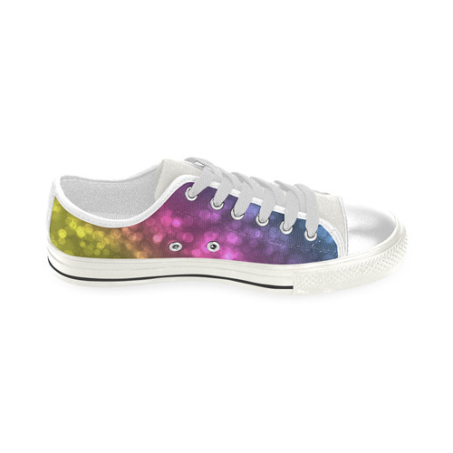 rainbow Men's Classic Canvas Shoes (Model 018)