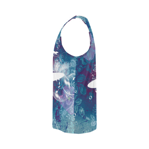 Sport, surfboarder with splash All Over Print Tank Top for Men (Model T43)