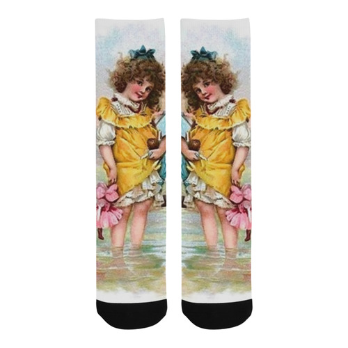 My Dollies and Me by the Sea Trouser Socks