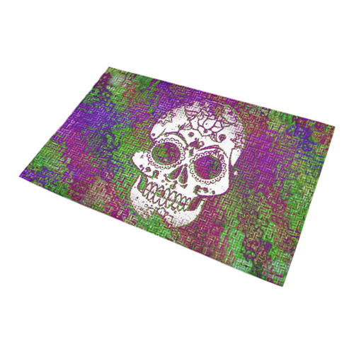 Modern Skull 5171B by JamColors Bath Rug 20''x 32''