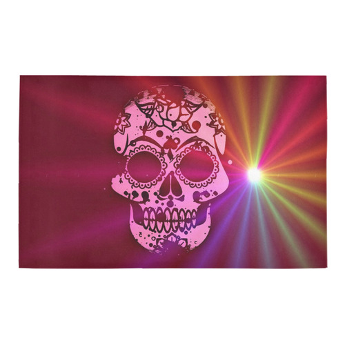 Skull and Lights A by JamColors Bath Rug 20''x 32''