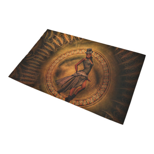 fantasy Steampunk Lady C by JamColors Bath Rug 20''x 32''