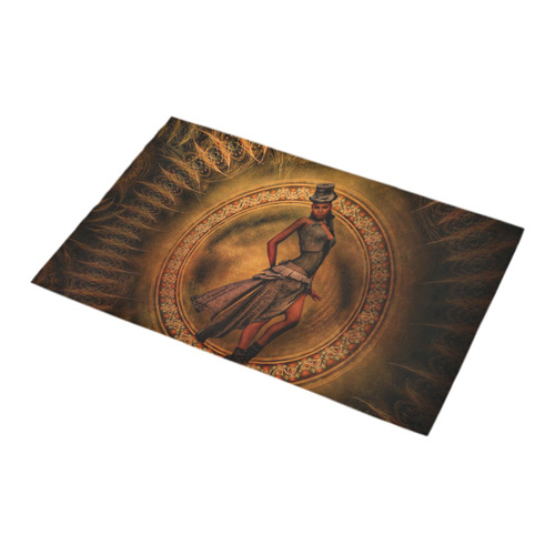 fantasy Steampunk Lady C by JamColors Bath Rug 16''x 28''