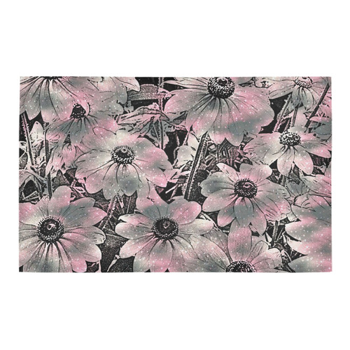 wonderful sparkling Floral A by JamColors Bath Rug 20''x 32''