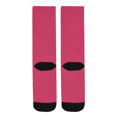 Raspberry Trouser Socks