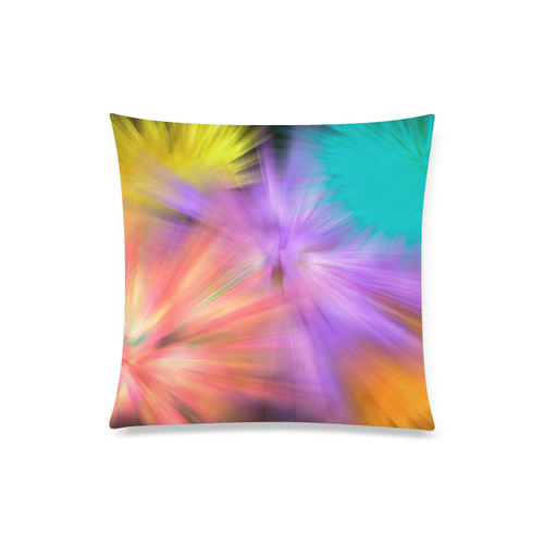 Fireworks Custom Zippered Pillow Case 20"x20"(Twin Sides)