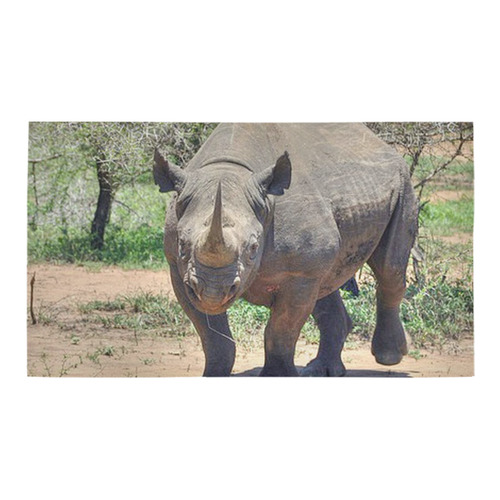 rhinoceros by JamColors Bath Rug 16''x 28''