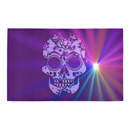 Skull and Lights B by JamColors Bath Rug 20''x 32''