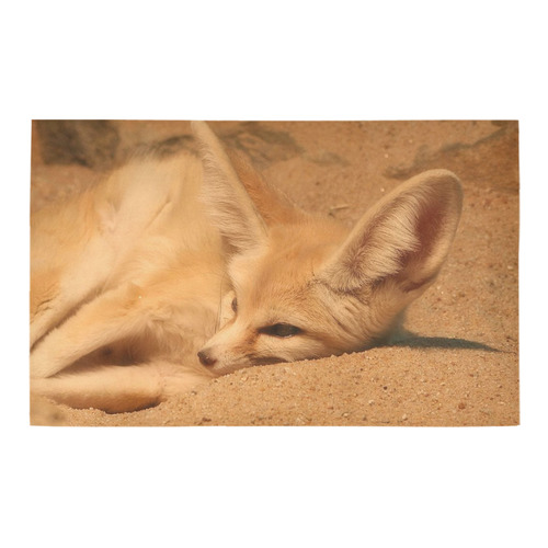 Fennec Fox by JamColors Bath Rug 20''x 32''