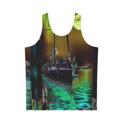 MOON VOYAGE All Over Print Tank Top for Men (Model T43)