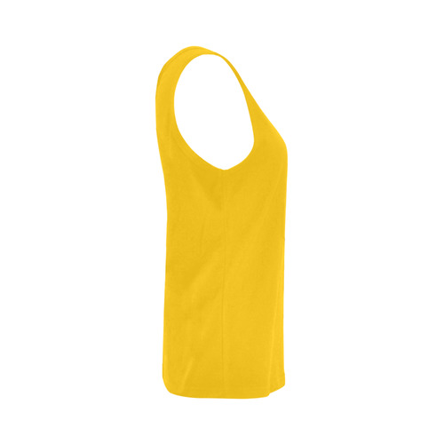 simply yellow All Over Print Tank Top for Women (Model T43)