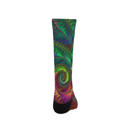 Feather Fractal Trouser Socks