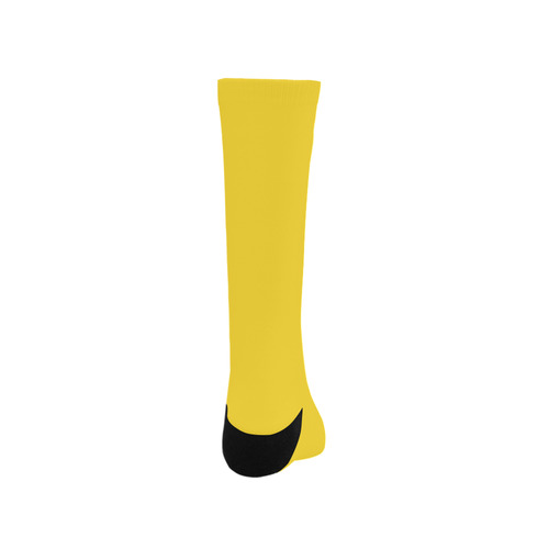 Vibrant Yellow Trouser Socks