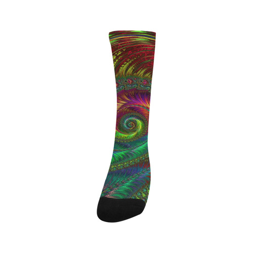 Feather Fractal Trouser Socks