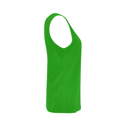 simply green All Over Print Tank Top for Women (Model T43)