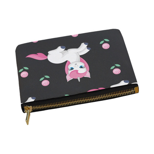 unicorn and roses Carry-All Pouch 12.5''x8.5''