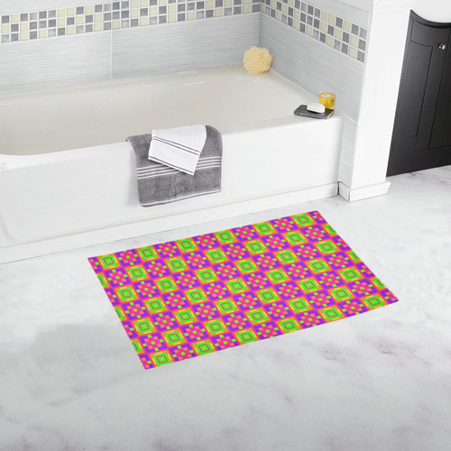 sweet little pattern C by FeelGood Bath Rug 16''x 28''