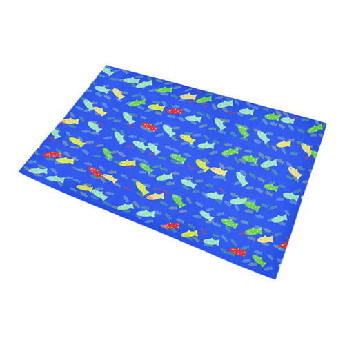 cute fish pattern C by FeelGood Bath Rug 20''x 32''