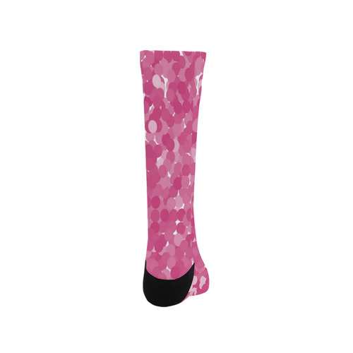 Pink Yarrow Bubbles Trouser Socks
