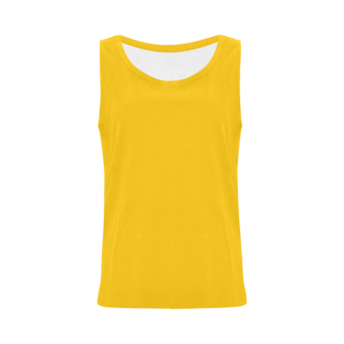 simply yellow All Over Print Tank Top for Women (Model T43)