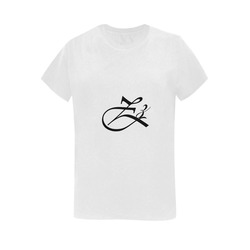 Alphabet Z - Jera Nour Women's T-Shirt in USA Size (Two Sides Printing)