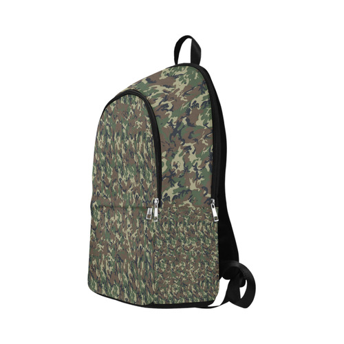 Forest Camouflage Pattern Fabric Backpack for Adult (Model 1659)