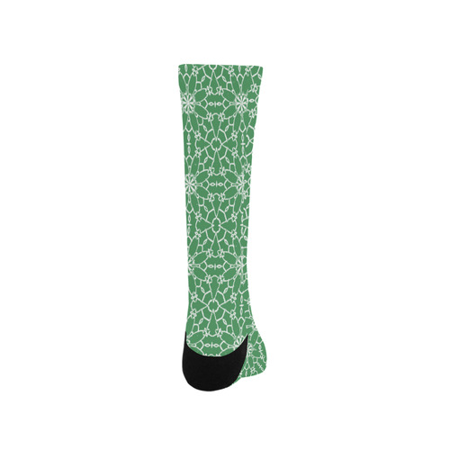 Green Lace Trouser Socks
