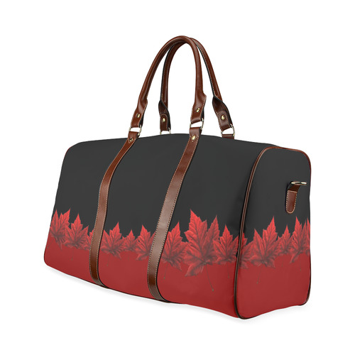 Canada Maple Leaf Travel Bags Waterproof Travel Bag/Small (Model 1639)