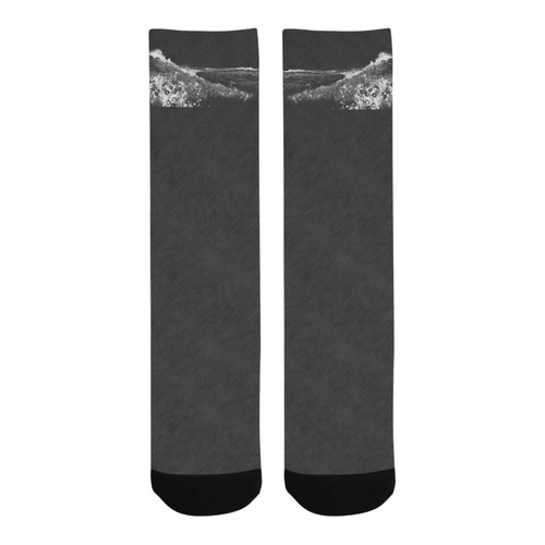 Beach Chalkboard Trouser Socks