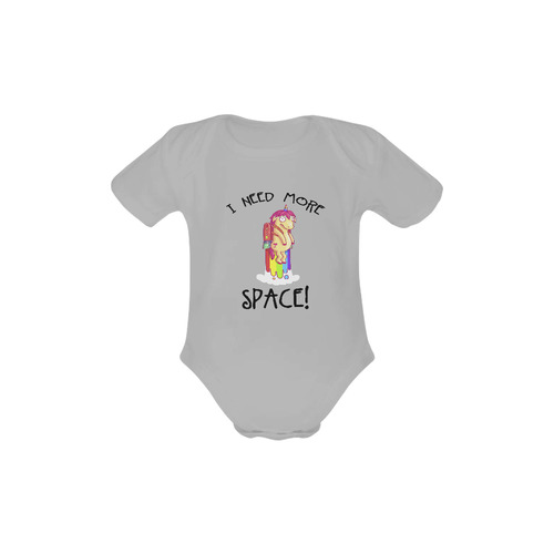 I need more space Baby Powder Organic Short Sleeve One Piece (Model T28)