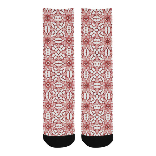 Coral Lace Trouser Socks