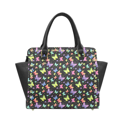 Colorful Butterflies Black Edition