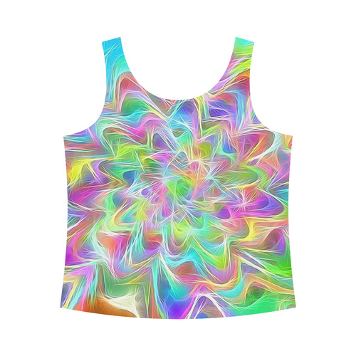 summer breeze C by FeelGood All Over Print Tank Top for Women (Model T43)