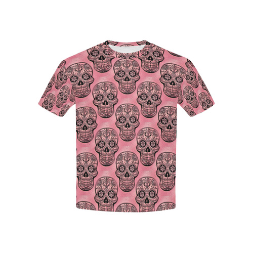 Skull20170521_by_JAMColors Kids' All Over Print T-shirt (USA Size) (Model T40)