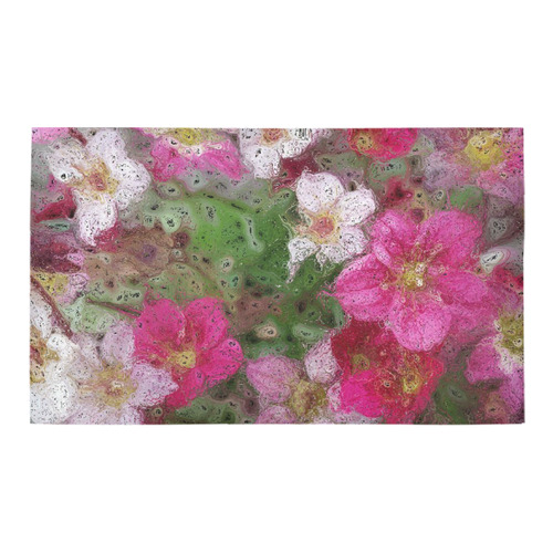 Amazing Floral 29C by FeelGood Azalea Doormat 30" x 18" (Sponge Material)