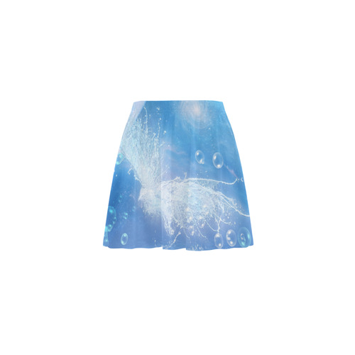 The water bird over the sea Mini Skating Skirt (Model D36)