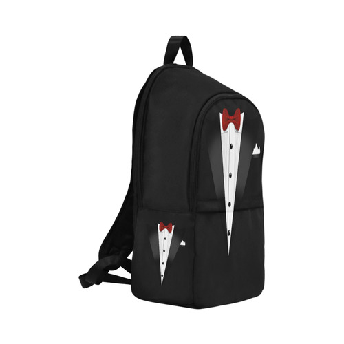 Tuxedo Suit and Shirt Fabric Backpack for Adult (Model 1659)