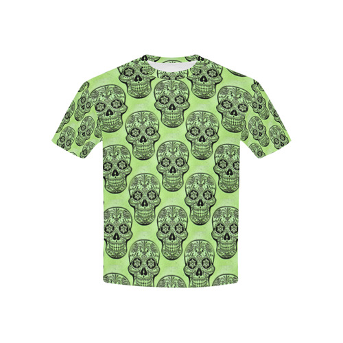 Skull20170513_by_JAMColors Kids' All Over Print T-shirt (USA Size) (Model T40)