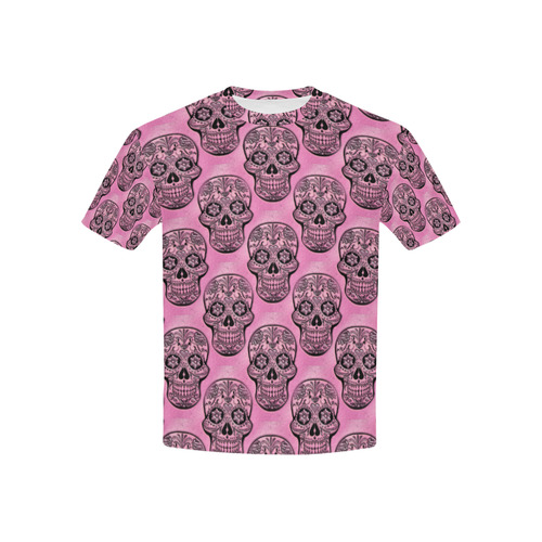 Skull20170520_by_JAMColors Kids' All Over Print T-shirt (USA Size) (Model T40)