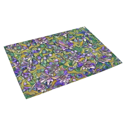 lovely floral 31C Azalea Doormat 30" x 18" (Sponge Material)