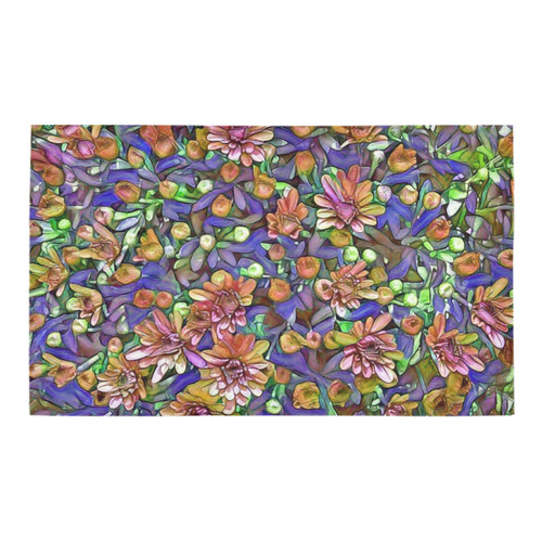 lovely floral 31B Azalea Doormat 30" x 18" (Sponge Material)