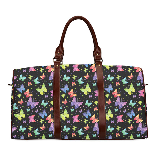 Colorful Butterflies Black Edition