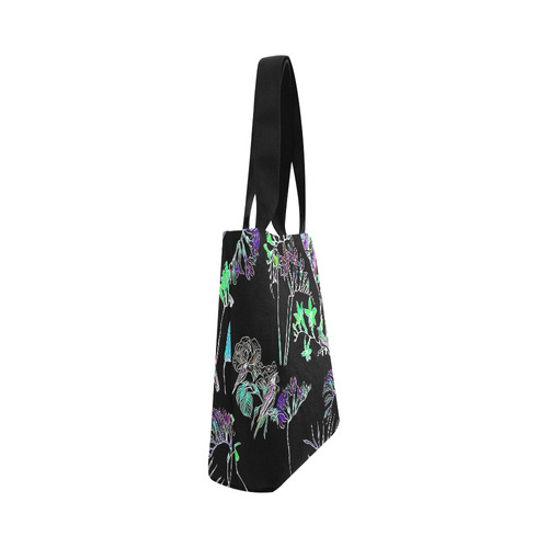 Flowers and Birds C by JamColors Canvas Tote Bag (Model 1657)