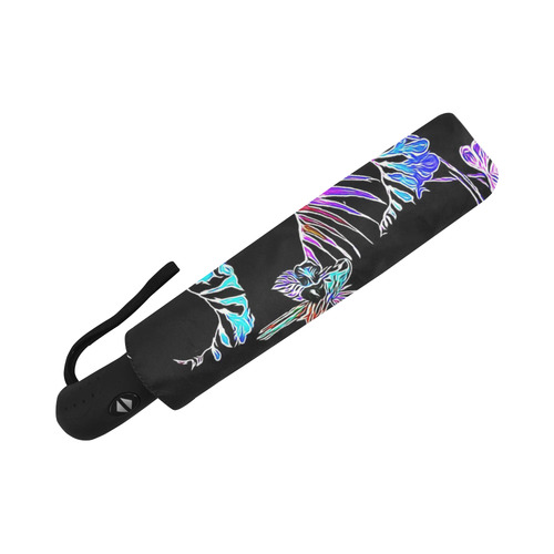 Flowers and Birds B by JamColors Auto-Foldable Umbrella (Model U04)