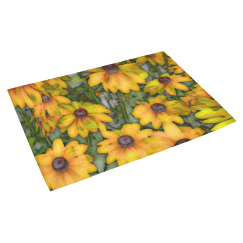 Amazing Floral 28A by FeelGood Azalea Doormat 30" x 18" (Sponge Material)