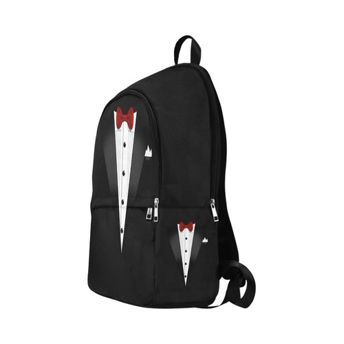 Tuxedo Suit and Shirt Fabric Backpack for Adult (Model 1659)