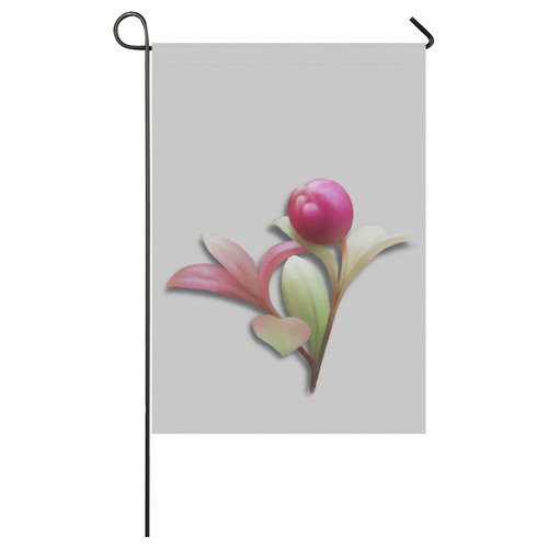 Eastern teaberry, pretty little berry, watercolors Garden Flag 28''x40'' （Without Flagpole）