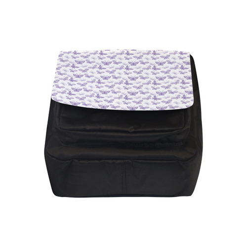 Cute Purple Butterflies Crossbody Nylon Bags (Model 1633)