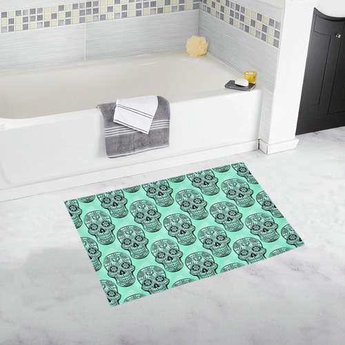 Skull20170515_by_JAMColors Bath Rug 20''x 32''