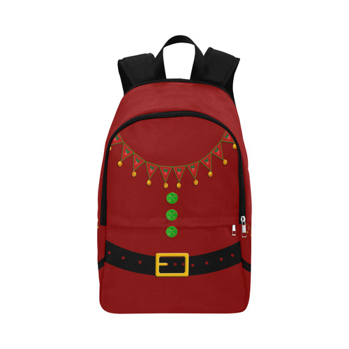 Christmas Elf - Santa's Helper Fabric Backpack for Adult (Model 1659)